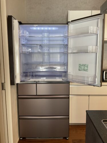 【三菱へ！！】冷蔵庫買い替え！！電気屋さんハシゴでやっと決まった【幅８０㎝の冷蔵庫】〜積水ハウスの平屋〜